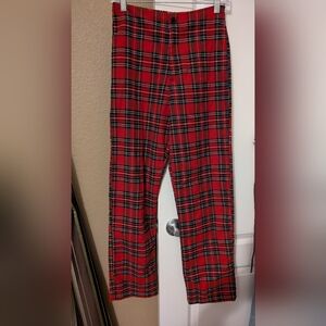 EUC John Galt/Brandy Melville plaid pants - S